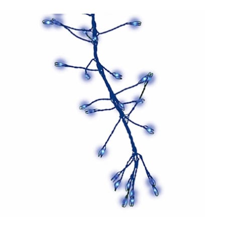 Holiday Bright Lights Holiday Bright Lights 266726 Christmas Micro Cluster Big Seed 216 LED Light Set; Blue 266726